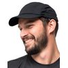 Jack Wolfskin Unisex Vent Cap Baseballkappe, Schwarz, M EU