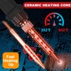 Soldering Iron Kit,60W Adjustable Temperature Welding Tool Solder Gun Wire Tips