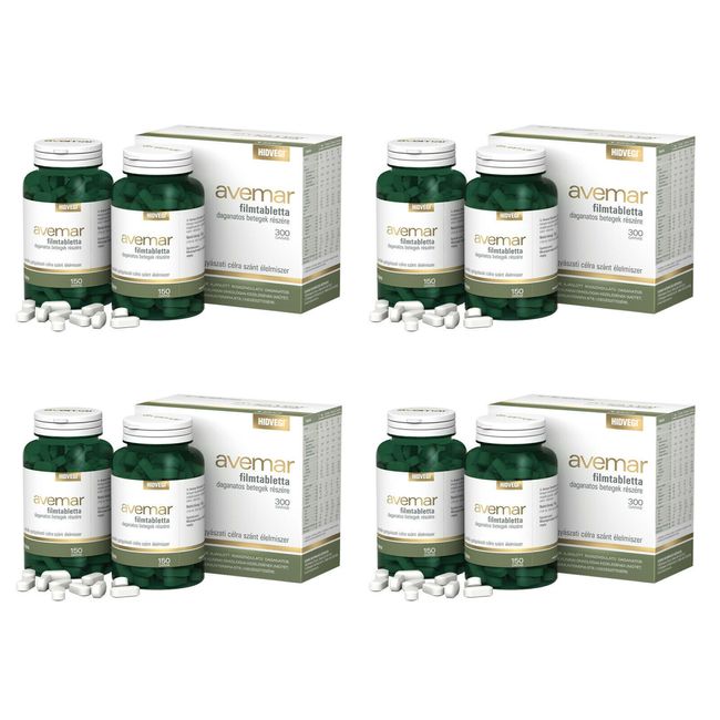 AVEMAR Tablets - 8 Bottles - 1200 Tablets - FRESH MODEL - FREE EXPRESS SHIPPING