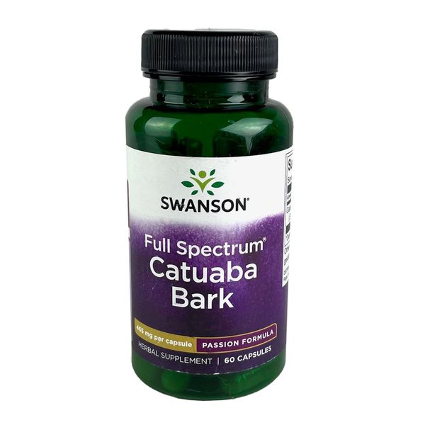 Swanson Catuaba Bark 465 mg 60 Capsules