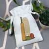 Azeeda 15cm 'Cricket Essential Gear' Satin Drawstring Bag/Pouch (SB00120585)