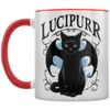 Grindstore Lucipurr Red Inner 2-Tone Mug