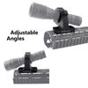 Haitengwen Flashlight Mount for Mlok Offset Ring Mount Adjustable Angle 1.18 1 Inch