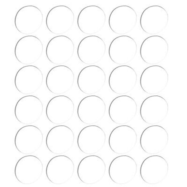 30 Pcs Bumper Pads Gasket Table Floor Protectors Furniture Sliders Miss