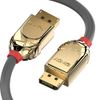 LINDY 36292 2m DisplayPort Cable, Gold Line, Gold