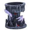 Nemesis Now Anne Stokes Dragon Mage Tea Light, Grey, 6cm