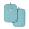 KitchenAid Asteroid Pot Holder 2-Pack Set, Mineral Water, 7"x10"