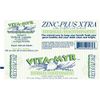 Vita-Myr Zinc+ Toothpaste, No Sugar, No Fluoride, Gluten Free, SLS Free No Alcohol, No Saccharin No Artificial Sweetener/Color ,Made in USA.5.4 Ounce Pack of 6