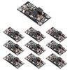 AITRIP 10PCS 1.5A Multi-Function Mini Boost Module Step Up Board 3.7V to 5V 8V 9V 12V Step Up Board with LED Indicato for DIY Electronic Voltage Moduler