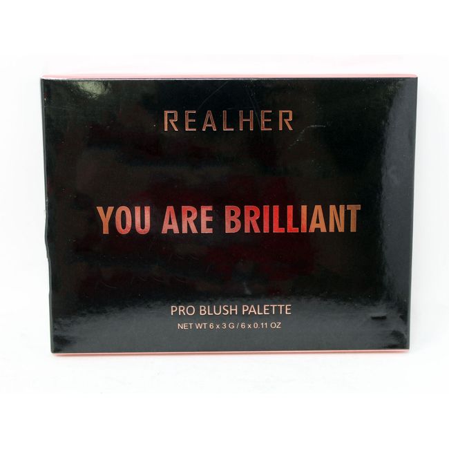 Realher You Are Brilliant Pro Blush Palette 1 Count