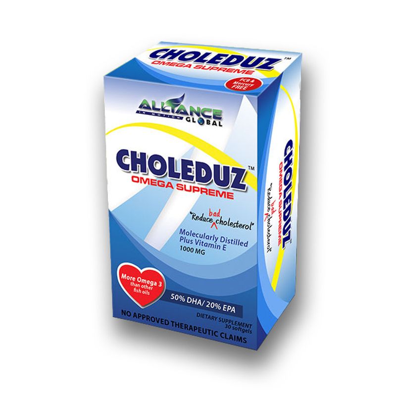 CHOLEDUZ Omega Supreme (Anti-inflammatory) By AIM GLOBAL with 30 ...