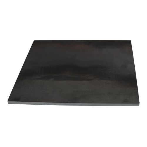 Weldable 12 Gauge Hot Rolled Mild Steel Plate Mill Finish (12 x 12 Inch, Pack of 1) - Made in USA