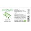 Neem Oil 100% Pure 1oz (30ml) w/Euro Dropper