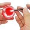 100pcs Disposable Lip Brush Makeup Brush Lipstick Lip Gloss Wand Applicator Tool Makeup Beauty Tool Kit (Black)