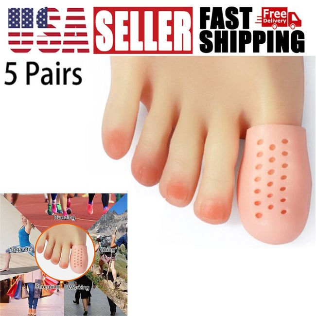 New Breathable Toe Protector Toe Cover Sleeves With Holes Provides Relief From