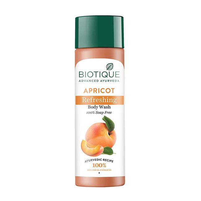 Biotique Bio Apricot Refreshing Body Wash, 190 ml/6.42Fl.Oz.