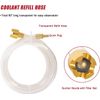 Cooling System Coolant Vacuum Refilling Purge Gauge Leak Test Tool Kit