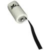 D.T. Systems Super-Pro Dog Training Launcher Dummy, Bright White with Black Streamer
