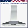 30" Kitchen Wall Mount Range Hood 450CFM Stainless Steel Touch Control 3 Speed