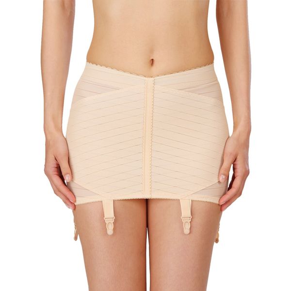 Naturana Women's Firm Control Panty Girdle Brief, Beige (Beige), 28 (Size:7XL)