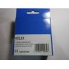 Replacement for Volex 1 Gang Intermediate Lightswitch 10AX Black Interior Blk Nickel Flat Plate