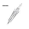 50pcs Permanent Makeup Cartridge Needles Disposable Permanent Makeup Tattoo Needles for Cordless Tattoo Machine for Ombre Powder Brows Microblading (1P/1R/1RL)
