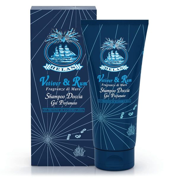 Helan Vetiver & Rum Shampoo Shower Gel Scent: 200 ml