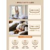 Digital Clock, Table Clock, Alarm Clock, Calendar, Temperature, Humidity Meter, Easy to Read Large Screen Display, Alarm, Snooze Function, Stylish (White)