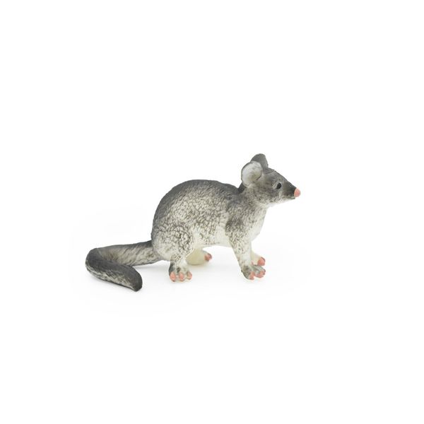 Opossum Toy, Possum, Realistic Rubber Model, Hand Painted Model  2.5" CH065BB79
