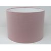 Blush Pink Velvet Drum Lampshade
