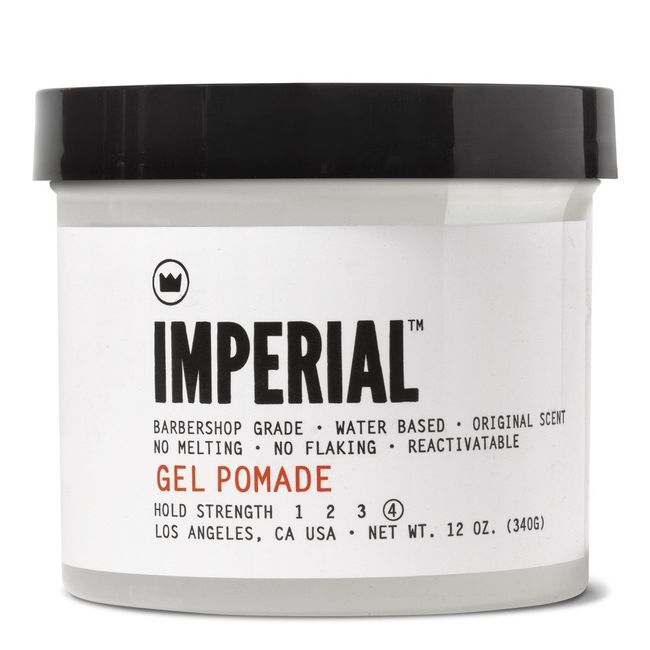 Imperial Barber Grade Products Gel Pomade, 12 oz