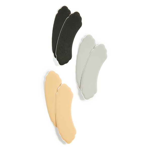 Heavenly Heelz Blk/Slvr/Btrcup Triple-Pack - Foot Petals #BHHF6030