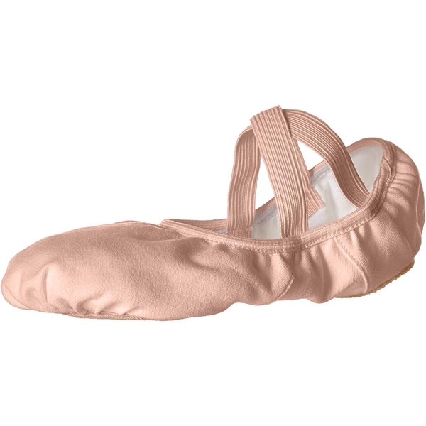 Capezio Women's Hanami Canvas Ballet Flat, Nude, 9 UK
