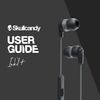 Skullcandy Ink'd+ In-Ear Wired Earbuds, Microphone, Works with Bluetooth Devices and Computers - Black