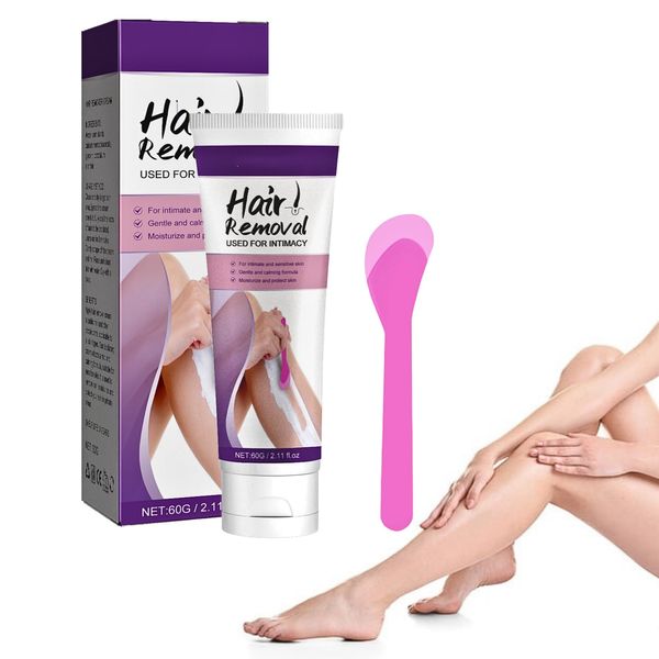 IZBEAUVO Intimate Hair Removal Cream, Hair Removal Cream For Genitals,Painless Depilatory Cream All Skin Types, Body Hair Removal Cream for Pubic, Body, Private Areas,Underarms, Women,Men