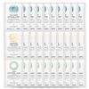 OOTD Vegan Hydrating Korean Face Mask Sheet Pack Gift Set [30 Count] Face masks skincare, Brightening Nourishing Facial Masks with Collagen Hyaluronic Acid Ceramide Cica Peptide Vitamin C Kbeauty Face and Skin Care