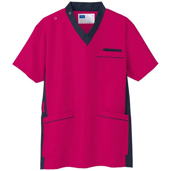 Whisel WH11785 Unisex Scrub, M, Wine (089), Medical Uniform, Scrub, Surgical Gown, Operational Wear, wine (089)