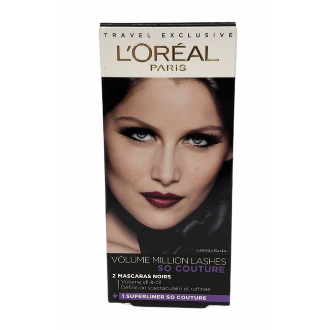 L'Oréal Paris Travel Exclusive Volume Million Lashes So Couture (3PCS |9.5mL(X2)