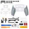 eXtremeRate PS5 Controller BDM-030 040 050 RISE4 Plus MAX Back Paddle Kit with Bottom Shell & Clicky Trigger Stop & Rubber Grip, Remappable Back Button Kit for PS5 Controller - Controller Not Included