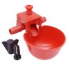US! 10* Poultry/Quail Water Drinking Cups Chicken Hen Plastic Automatic Drinker