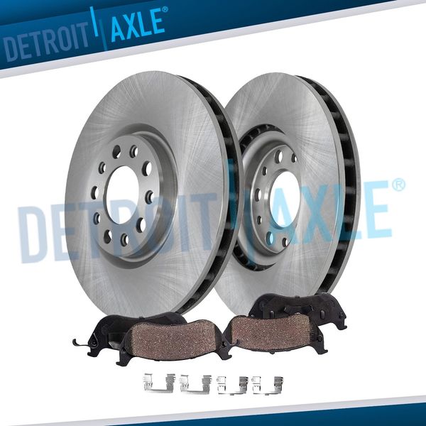 Front Disc Rotor Brake Pad for Brake Code J17 LaCrosse Envision Equinox Terrain