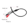 Topiky Low Noise Mini Microphone High Sensitive Pickup Audio Mic for CCTV Security Camera DVR Sound
