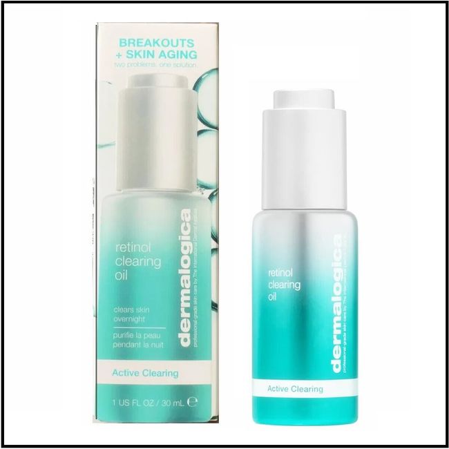 Dermalogica RETINOL CLEARING OIL 1oz / 30ml NEW, NO BOX-SEALED- EXP 05/2025