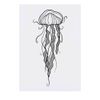 Large 'Jellyfish' Temporary Tattoo (TO00029328)