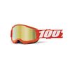 100% Unisex Child Strata 2 Sunglasses, Blue/Blue, Kids, orange