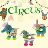 PLATZ PET SUPPLISE&FUN Dog Toy Circus Cast Teaser Bear