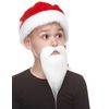 Mustaches Self Adhesive, Novelty, Small Philosopher Fake Beard, White Color