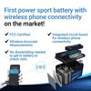 YTX12-BS Bluetooth PowerSport Battery, 12 Volts, 10Ah
