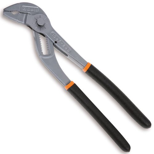 Beta 10470240 Model 1047 240 Slip Joint Pliers, Push Button Alignment, 240mm
