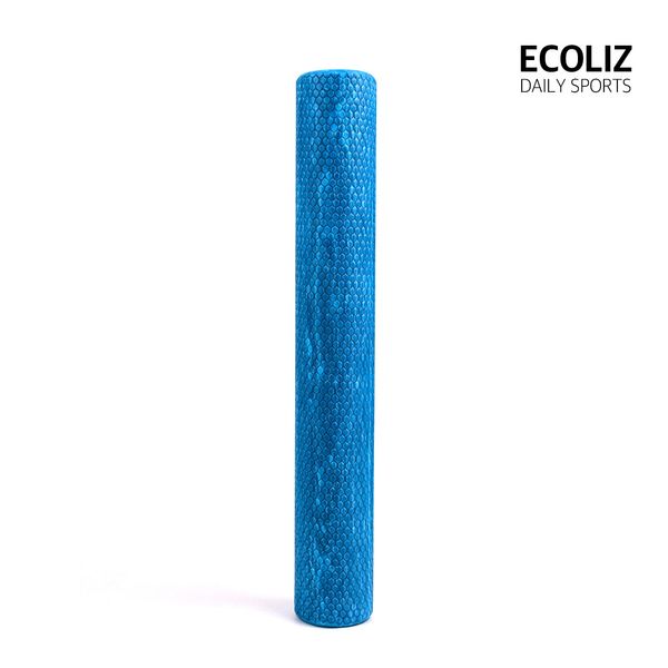 EcoLiz Foam Roller Soft Type, Marble Blue